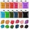 12 Pack Tie Dye Powder, 12 Colors Dye Packets, Color Powder Packets Bright Fabric Dye, Tie Dye Party Supplies Suitable for Children and Adults(12Pack,10G Per Pack)…